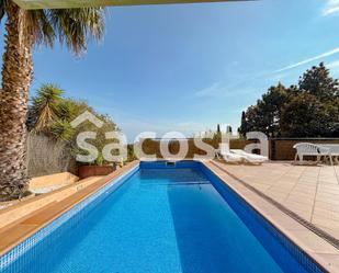 Swimming pool of House or chalet for sale in Blanes  with Air Conditioner, Heating and Private garden