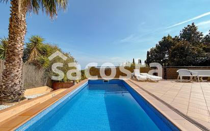 Swimming pool of House or chalet for sale in Blanes  with Air Conditioner, Heating and Private garden