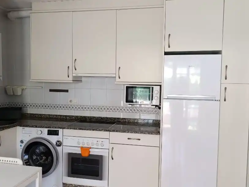 Küche von Wohnungen zur Miete in Muros de Nalón mit Heizung, Privatgarten und Terrasse