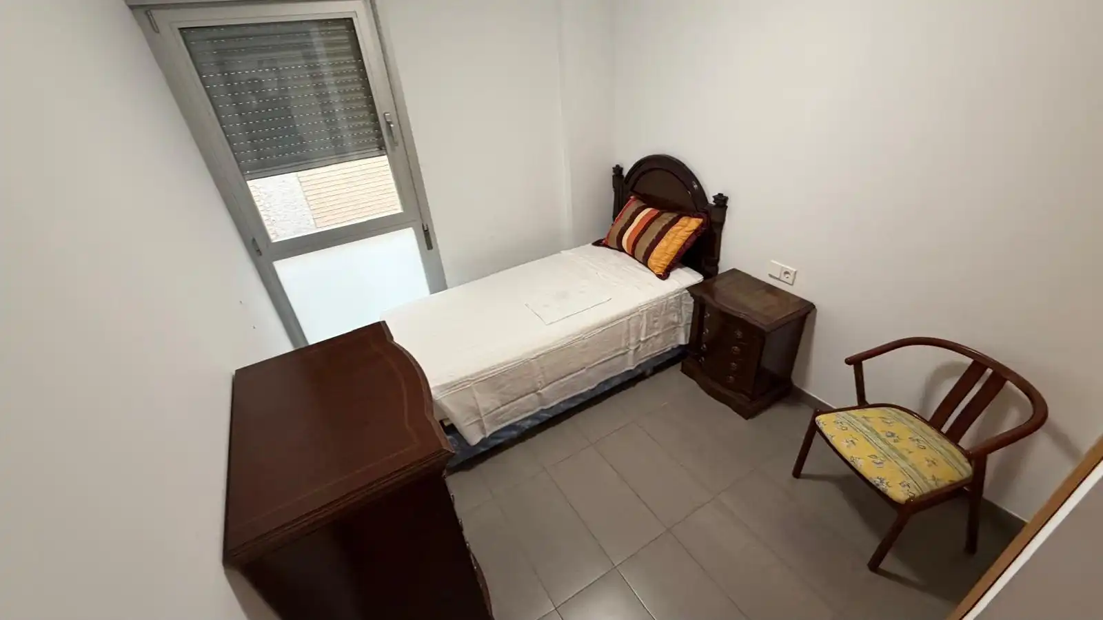 Dormitori de Apartament en venda en Oropesa del Mar / Orpesa amb Aire condicionat, Jardí privat i Terrassa