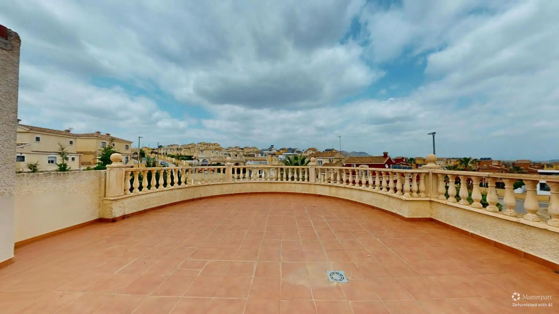 Terraza de Casa adosada en venta en Monforte del Cid con Jardín privado