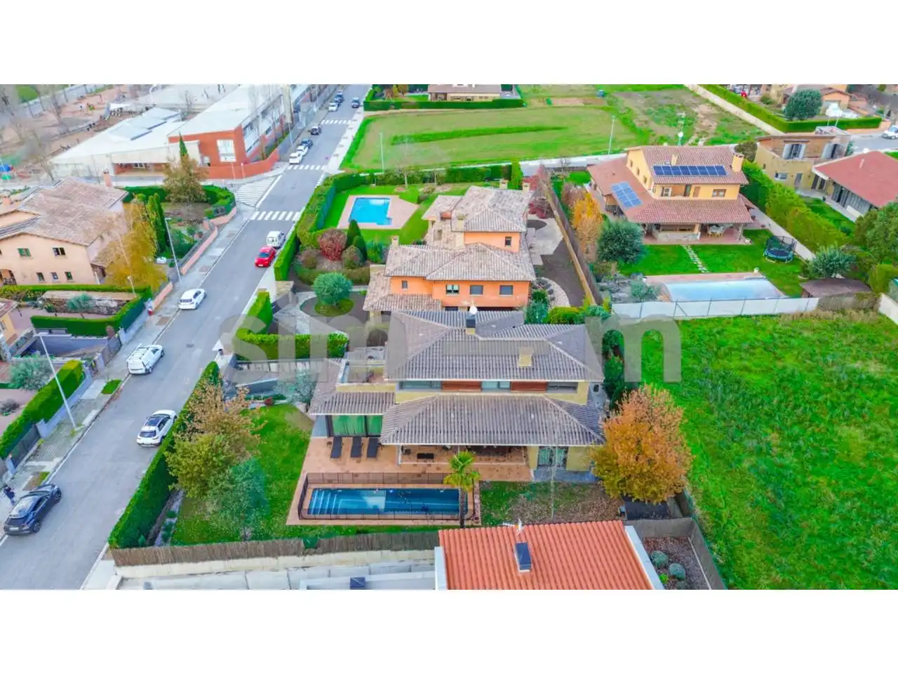 Vista exterior de Casa o chalet en venta en Sant Julià de Vilatorta con Aire acondicionado, Calefacción y Jardín privado