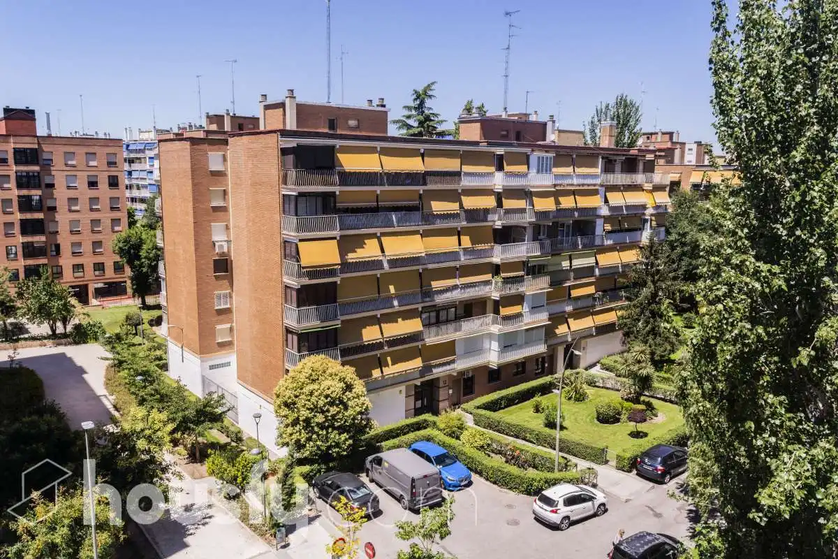 Exterior view of Flat for sale in Móstoles  with Air Conditioner, Terrace and Storage room