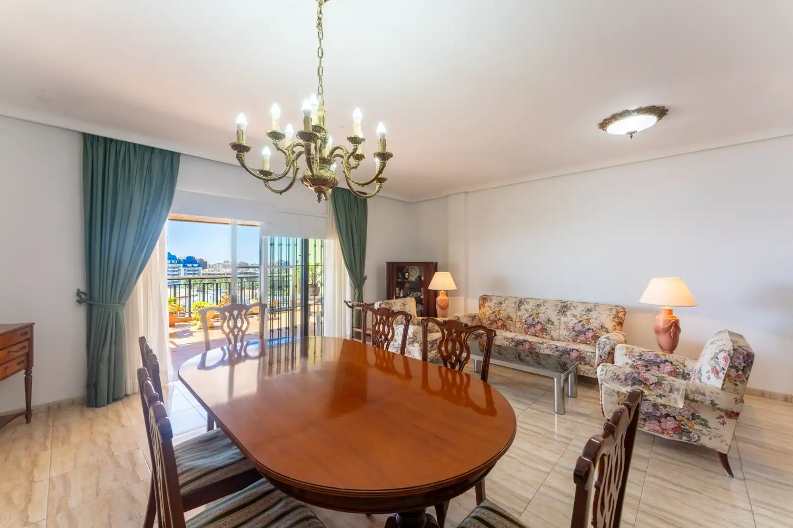 Dining room of Attic for sale in Santa Cruz de Tenerife  with Terrace, Furnished and Washing machine