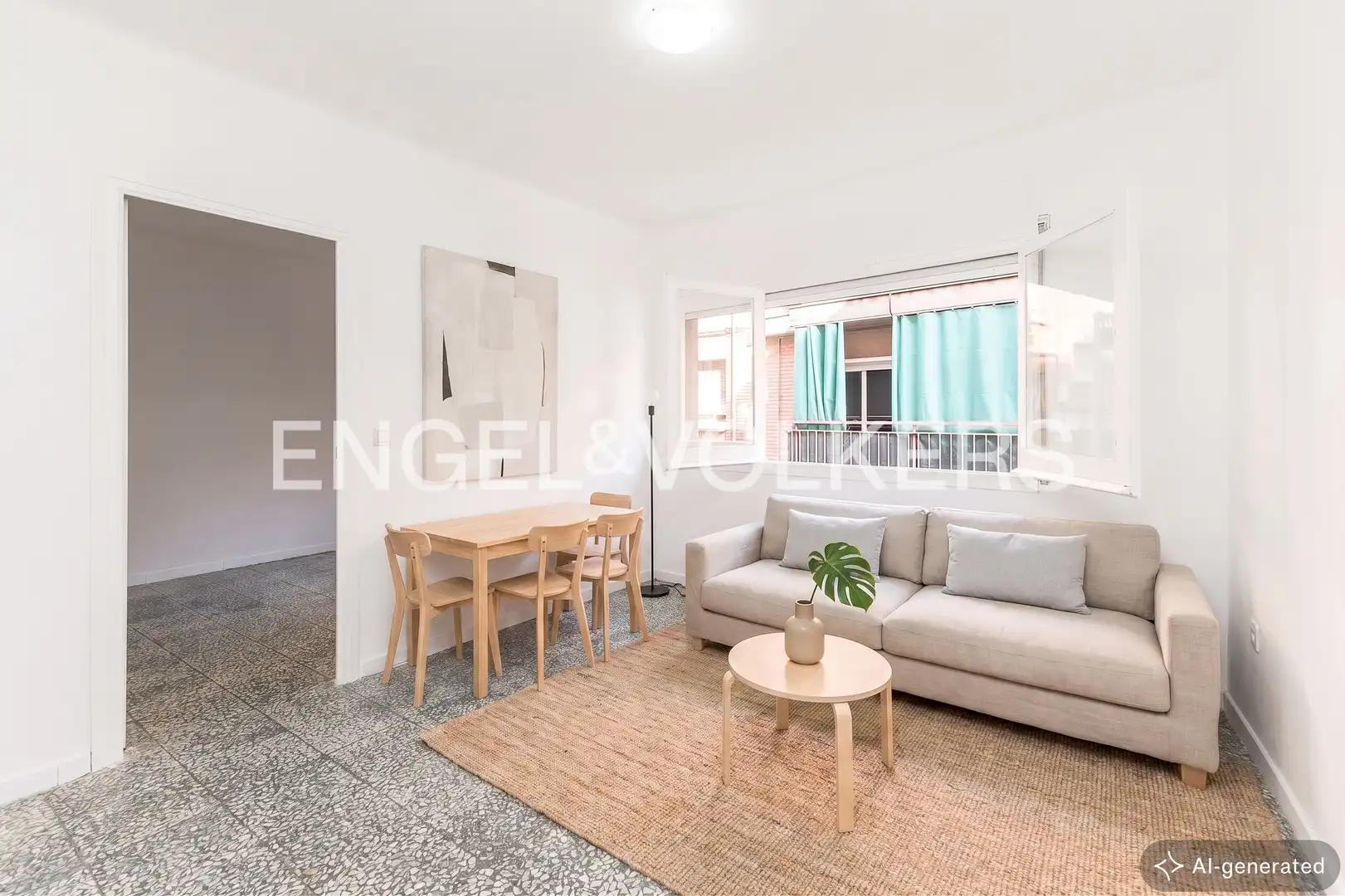 Vista exterior de Piso en venta en Barcelona con Calefacción