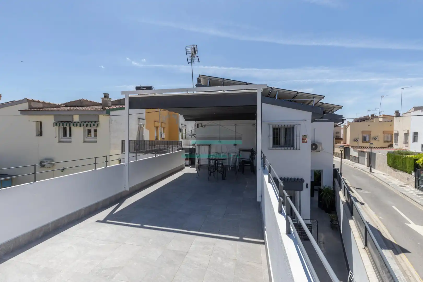 Terrassa de Casa adosada en venda en Maracena amb Aire condicionat, Calefacció i Jardí privat