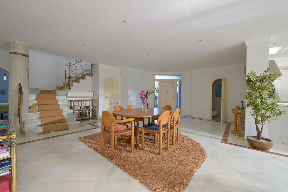 Comedor de Casa o chalet en venta en Marbella con Terraza, Trastero y Piscina