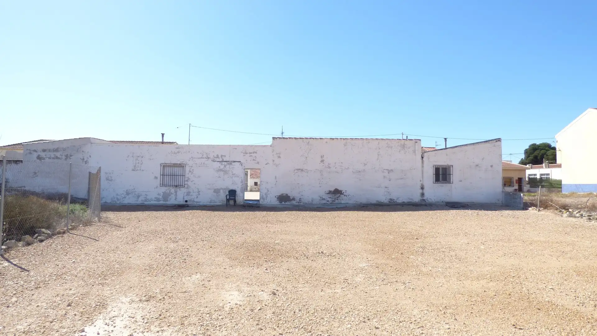 Vista exterior de Casa o chalet en venta en Fuente Álamo de Murcia con Aire acondicionado, Trastero y Amueblado