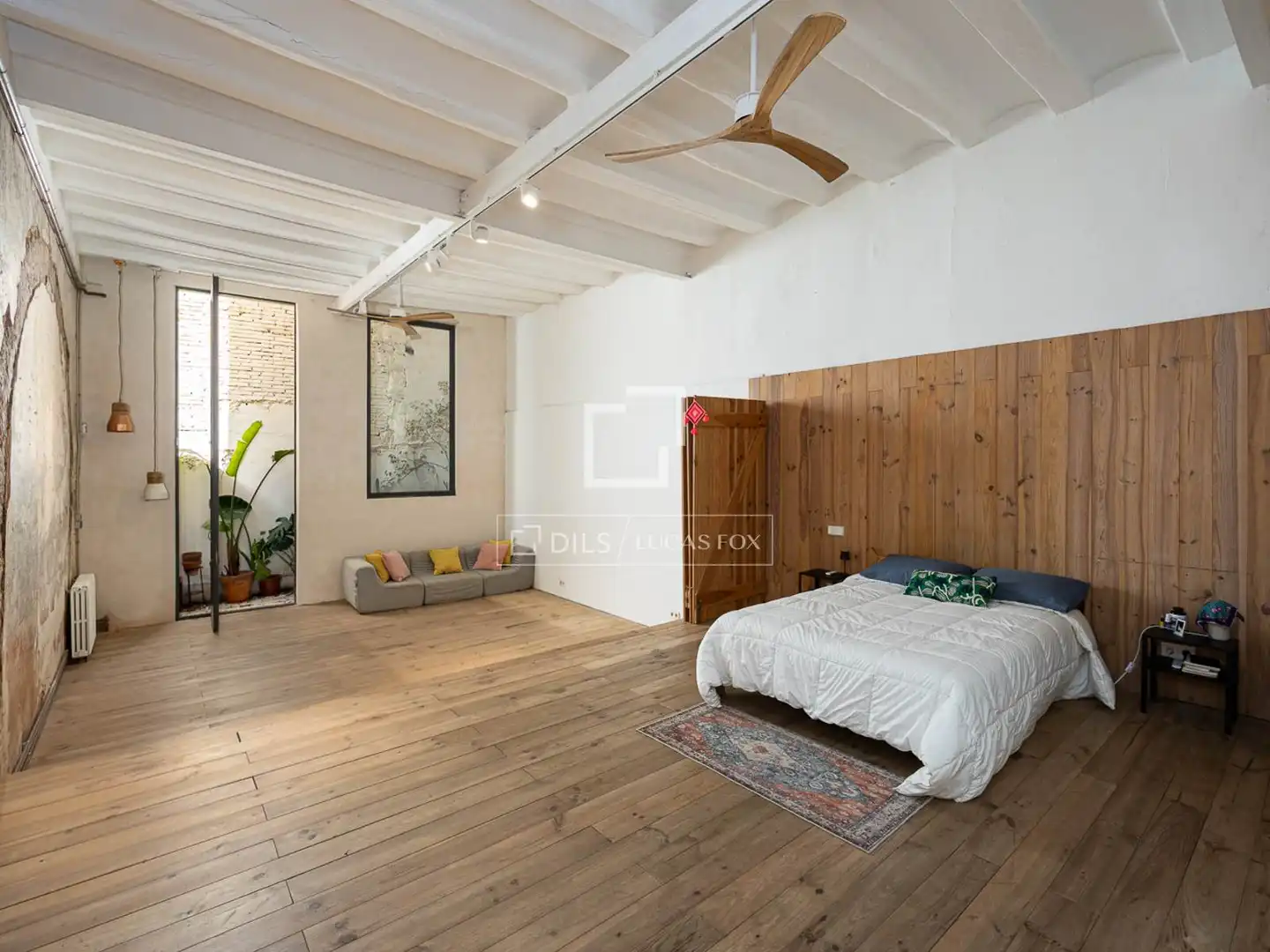 Schlafzimmer von Wohnung zum Verkauf in Barcelona mit Heizung