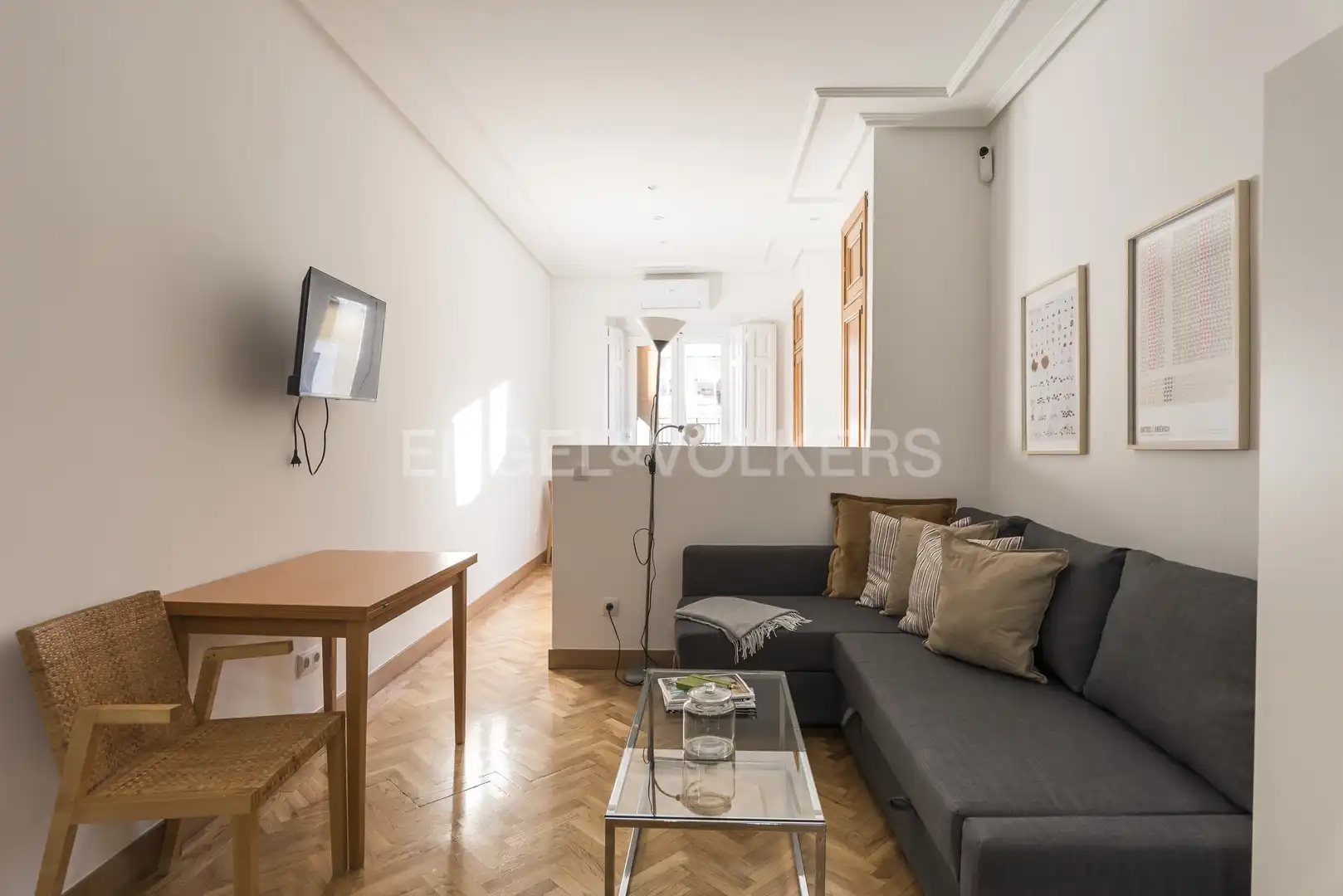 Exterior view of Flat for rent in Madrid  with Air Conditioner, Heating and Parquet flooring