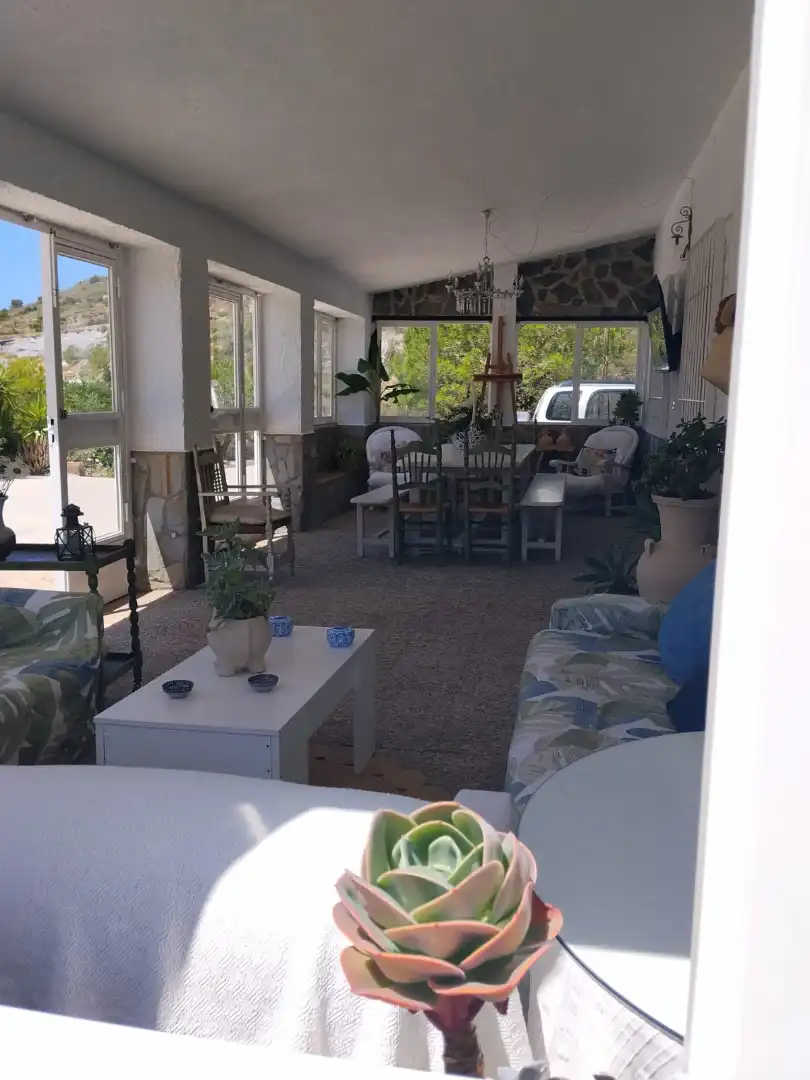 Terraza de Casa o chalet de alquiler en Vélez de Benaudalla con Aire acondicionado, Jardín privado y Terraza