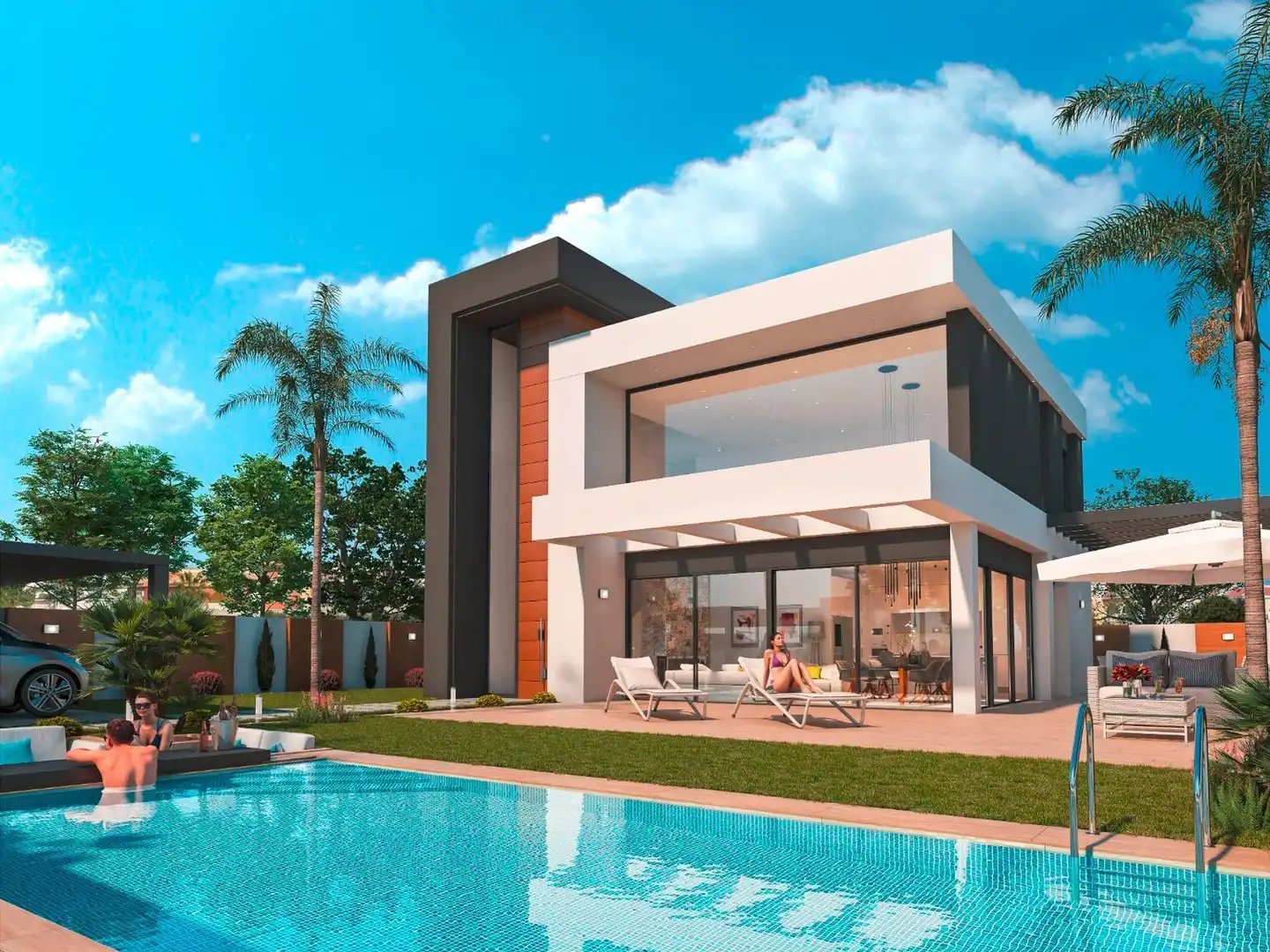 Villa mit Pool zum Verkauf in Orihuela Costa