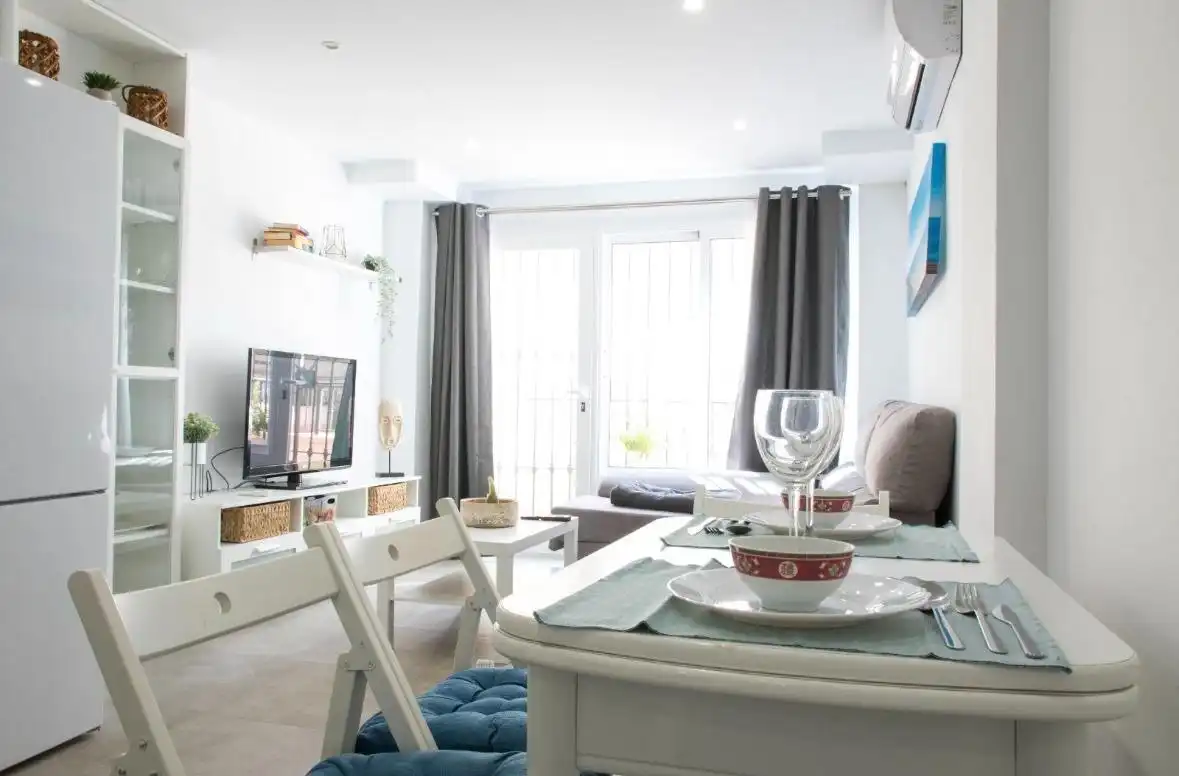 Living room of Lofts for sale in Málaga  with Air Conditioner and Furnished