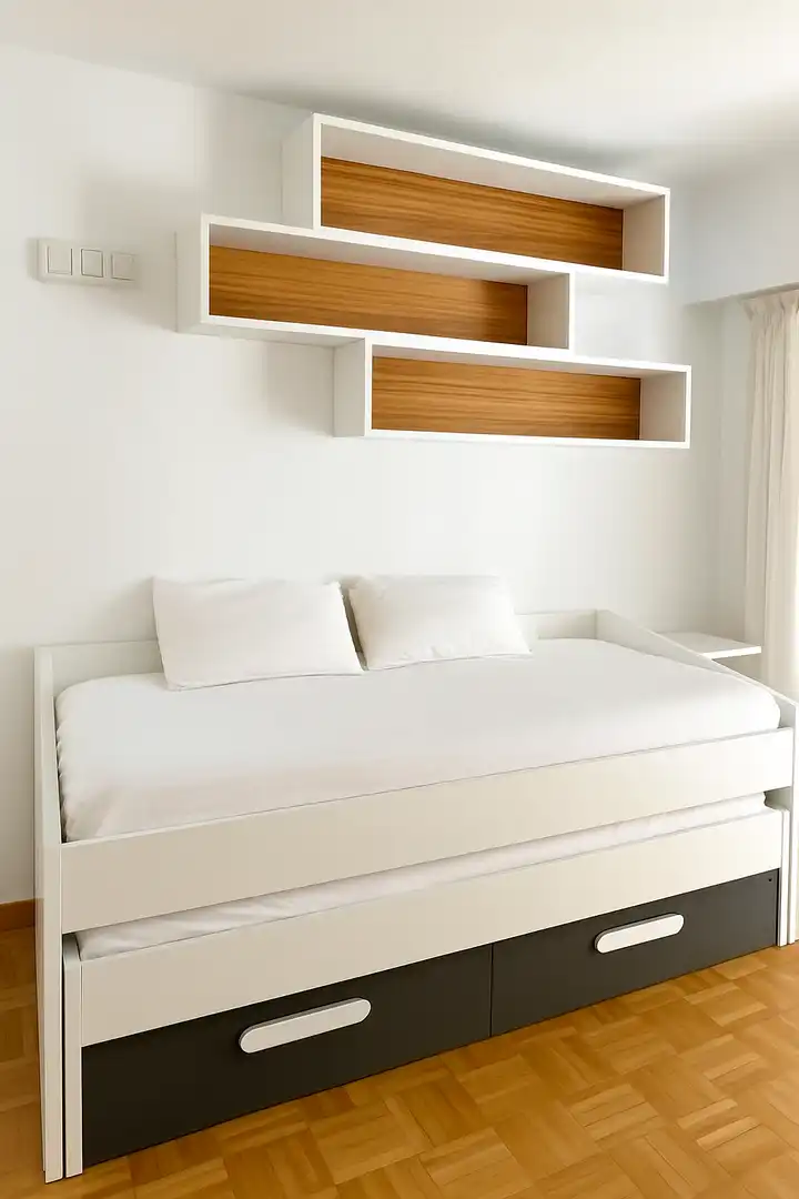 Schlafzimmer von Wohnung zur Miete in El Pla del Real