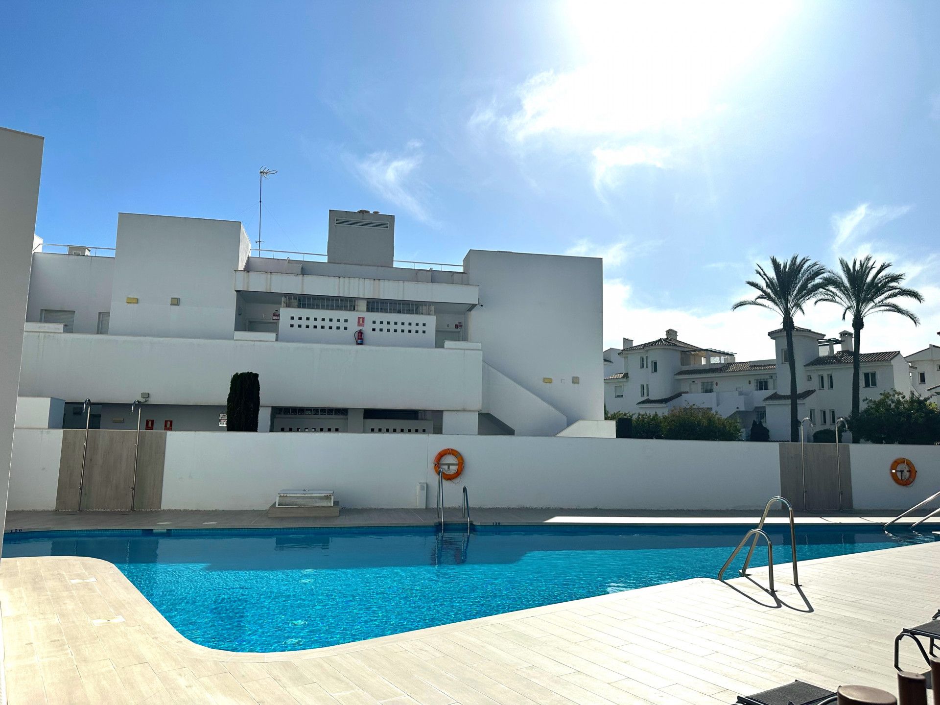 Piscina de Casa adosada de lloguer en Marbella amb Aire condicionat, Calefacció i Terrassa