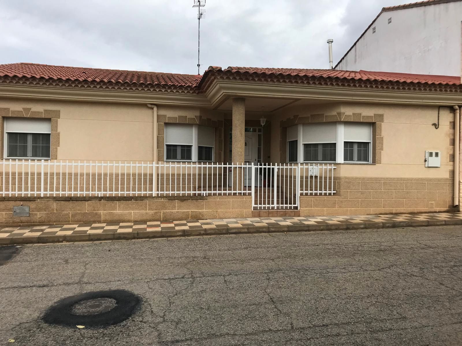 Vista exterior de Casa o chalet en venta en Mahora con Aire acondicionado, Calefacción y Jardín privado