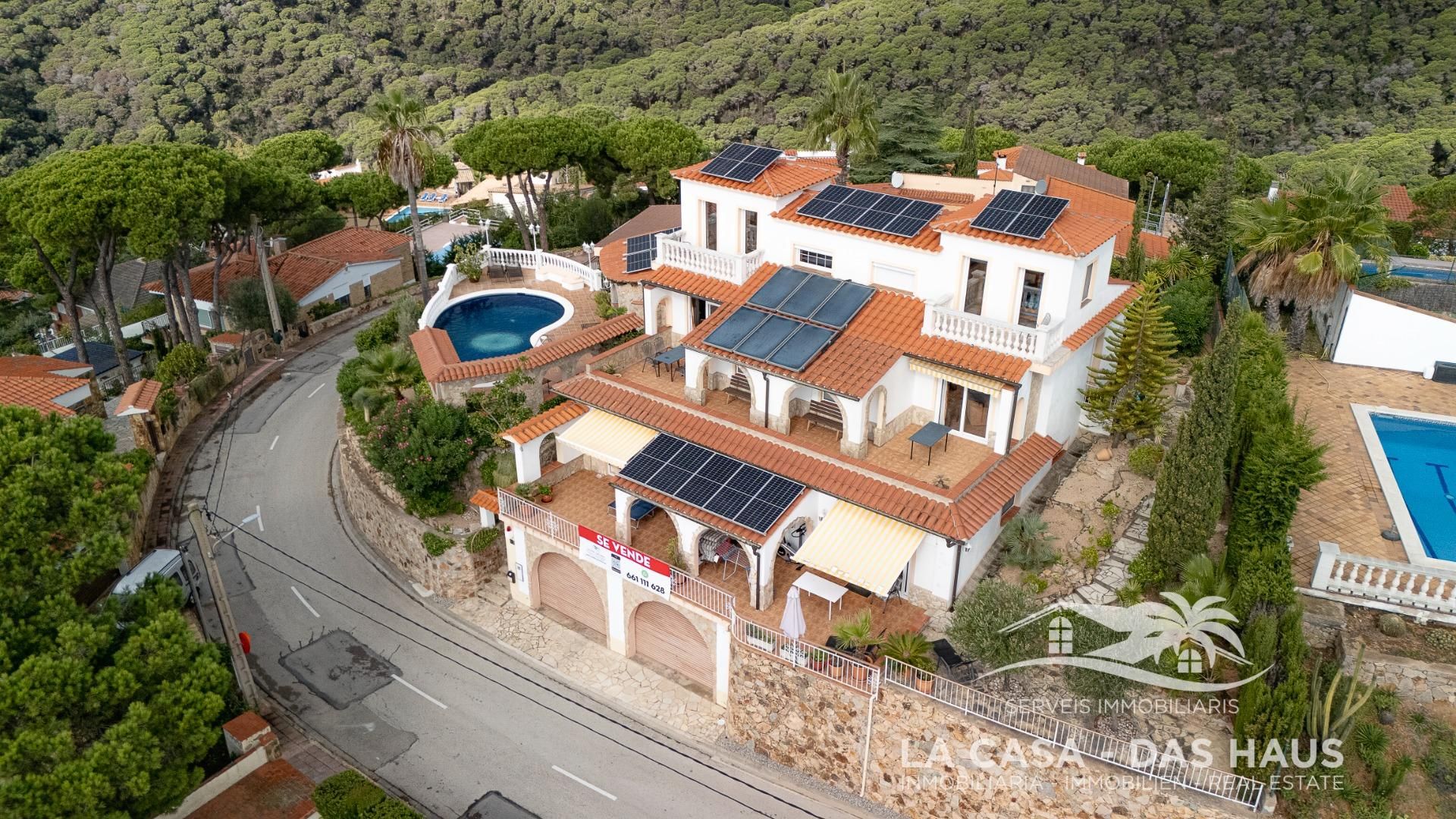 Exterior view of House or chalet for sale in Lloret de Mar  with Private garden and Community pool