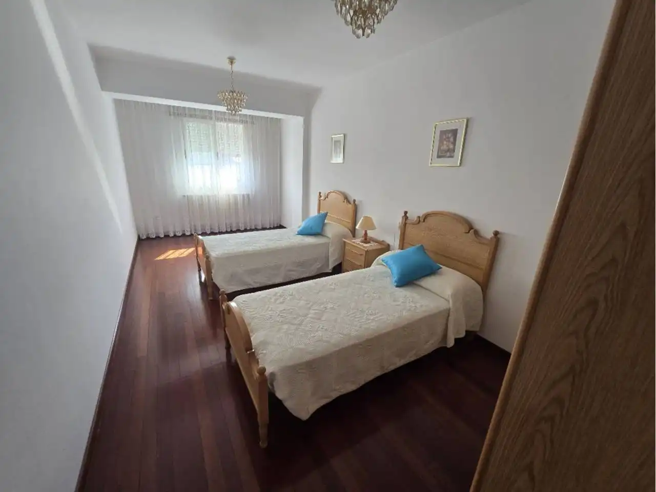 Schlafzimmer von Wohnung zum Verkauf in Baleira mit Heizung, Terrasse und Möbliert