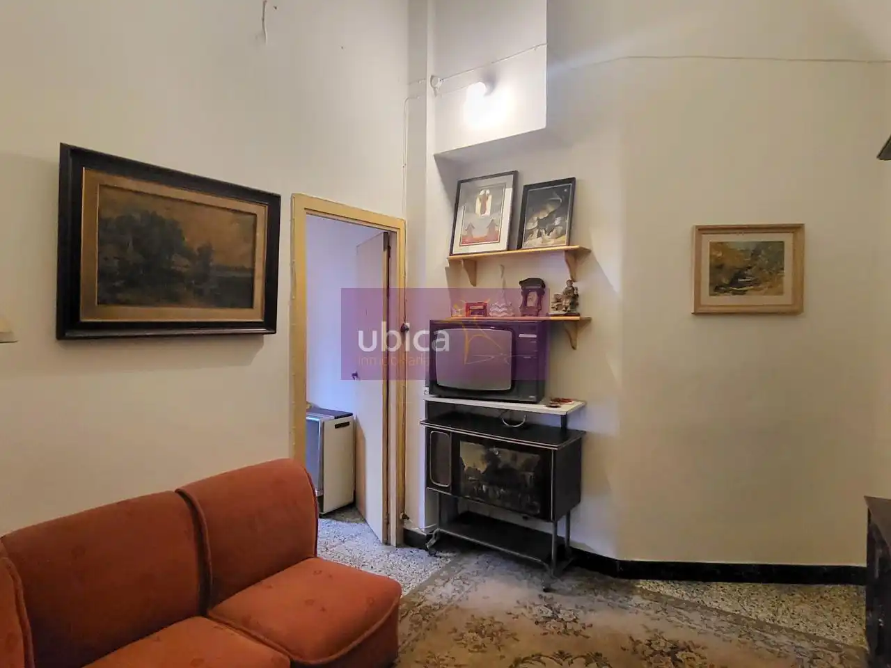 Living room of Flat for sale in Vigo   with Storage room and Furnished