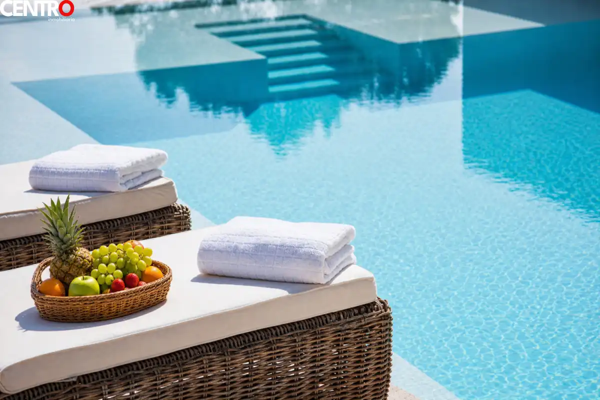 Piscina de Piso en venta en Huétor Vega con Aire acondicionado, Calefacción y Jardín privado
