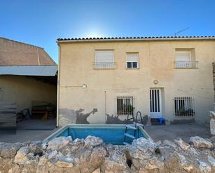 Vista exterior de Casa o xalet en venda en Lorca amb Piscina