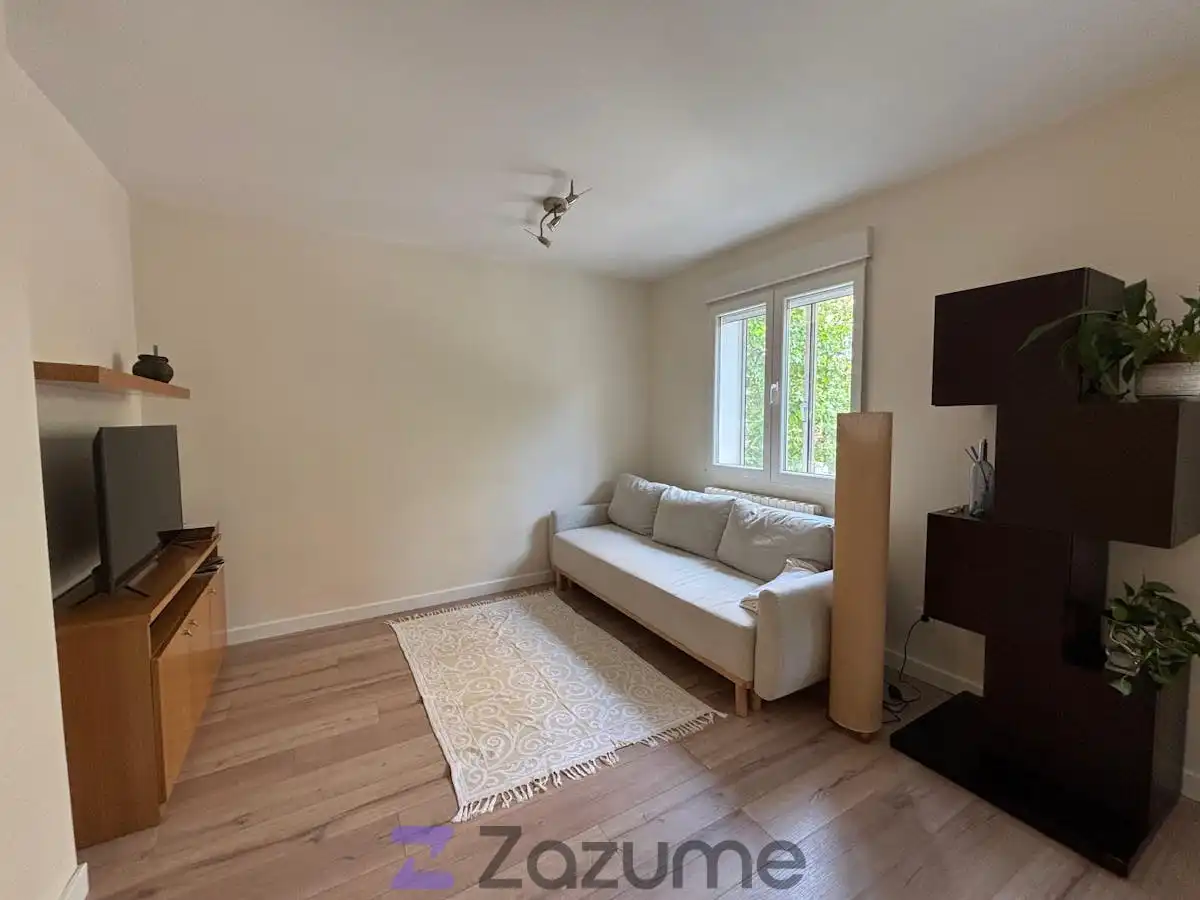Sala de estar de Apartamento de alquiler en Zaragoza con Calefacción, Parquet y Amueblado