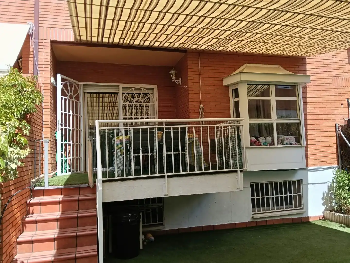 Balcony of Houses for sale in Navalcarnero  with Air Conditioner, Heating and Private garden