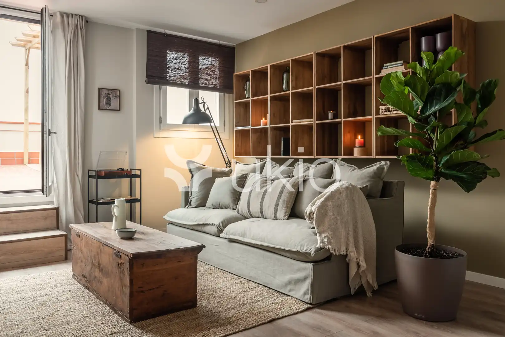 Sala de estar de Apartamento de alquiler en Eixample