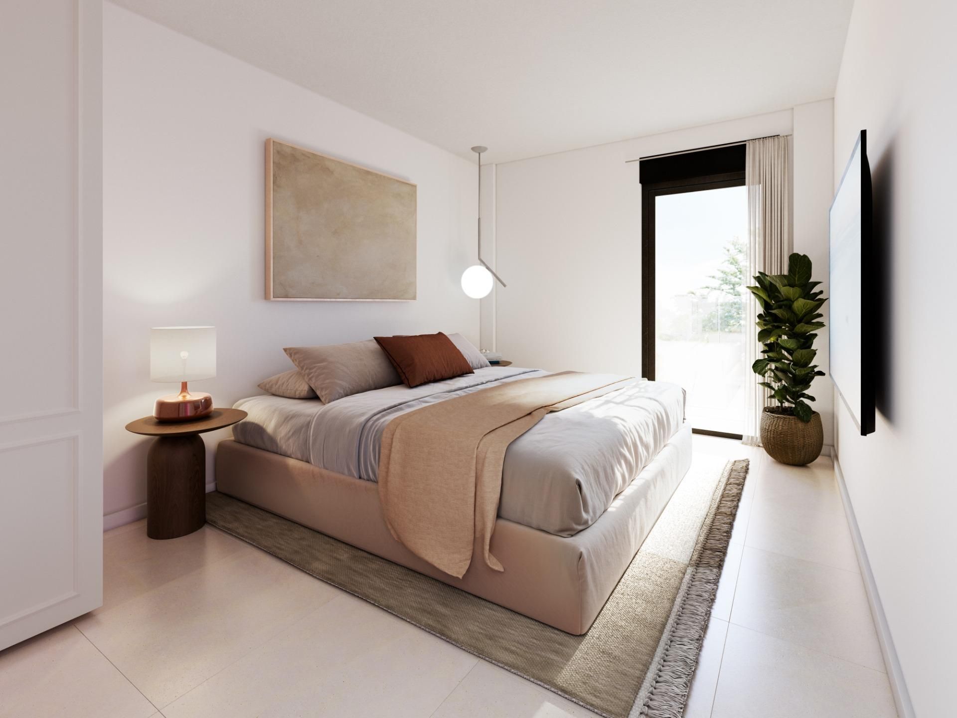 Bedroom of Flat for sale in Santpedor  with Air Conditioner, Heating and Private garden