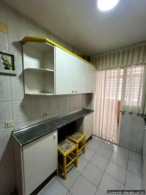 Kitchen of Flat for sale in Málaga  with Terrace and Furnished