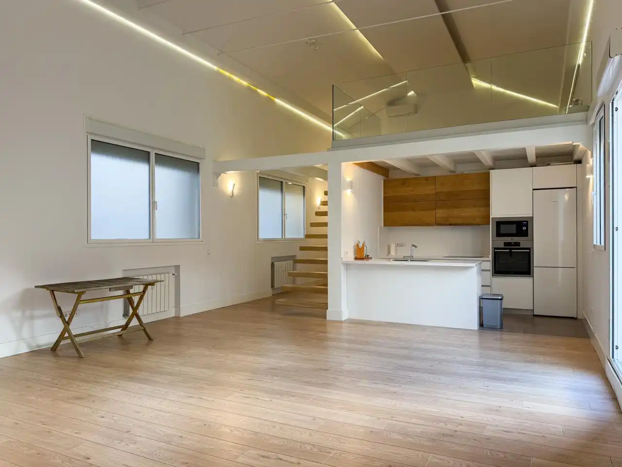 Küche von Maisonette zur Miete in Madrid mit Klimaanlage, Heizung und Terrasse