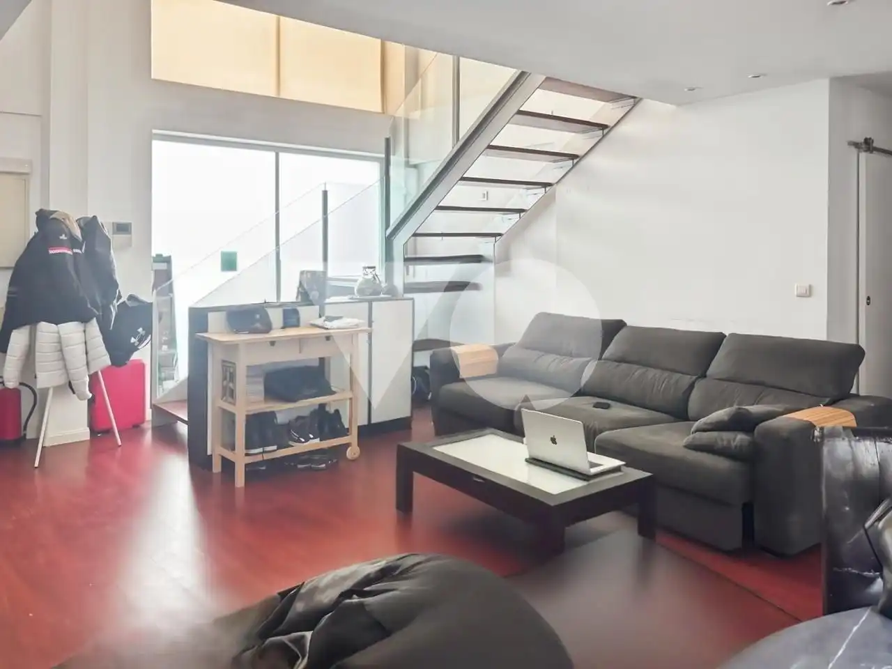Sala de estar de Dúplex en venta en Madrid con Aire acondicionado