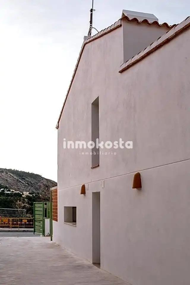 Vista exterior de Casa o chalet en venta en Orxeta con Terraza y Piscina