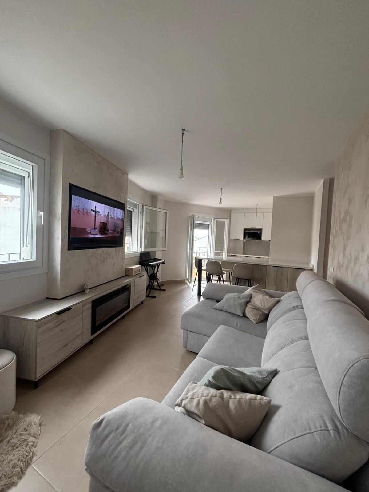 Living room of Flat for sale in Gibraleón  with Air Conditioner, Heating and Storage room