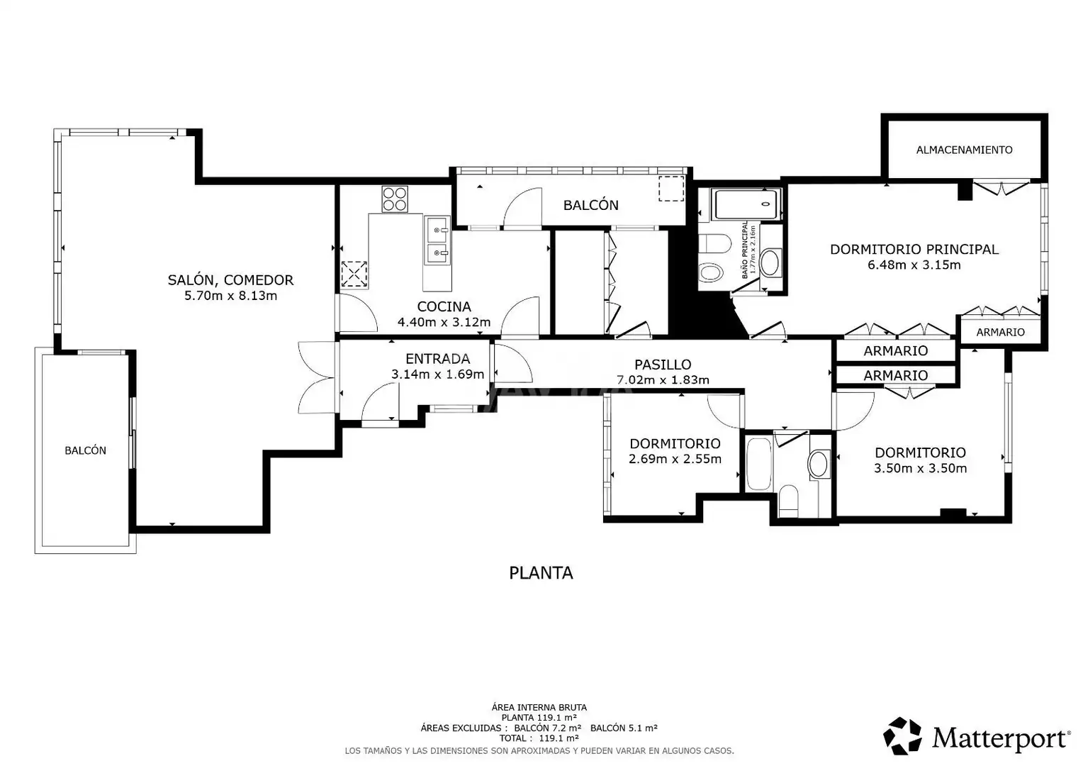 Piso en venta en Barcelona con Aire acondicionado, Calefacción y Parquet
