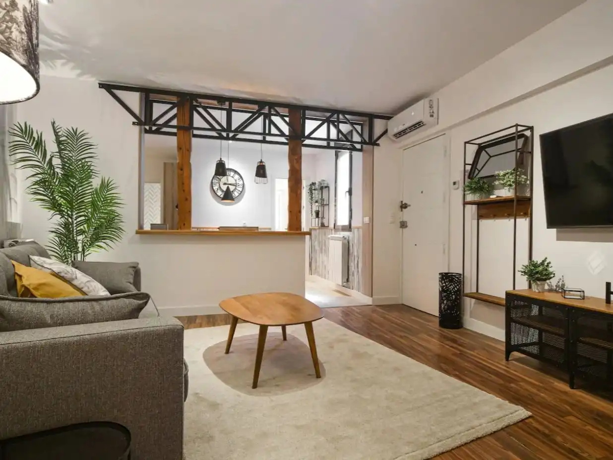 Sala d'estar de Apartament per a compartir en Norte
