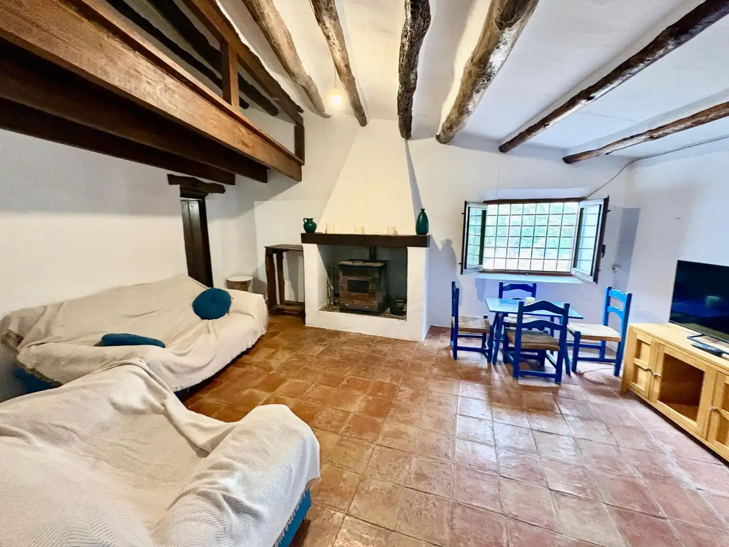 Sala de estar de Casa o chalet en venta en Lorca con Terraza, Piscina y Amueblado