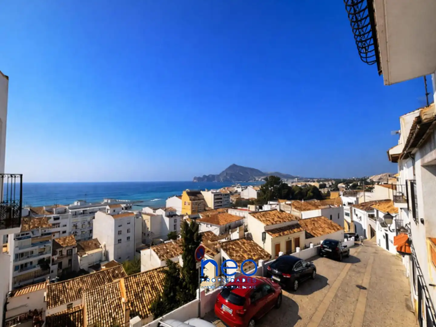 Vista exterior de Apartament de lloguer en Altea amb Aire condicionat, Calefacció i Balcó