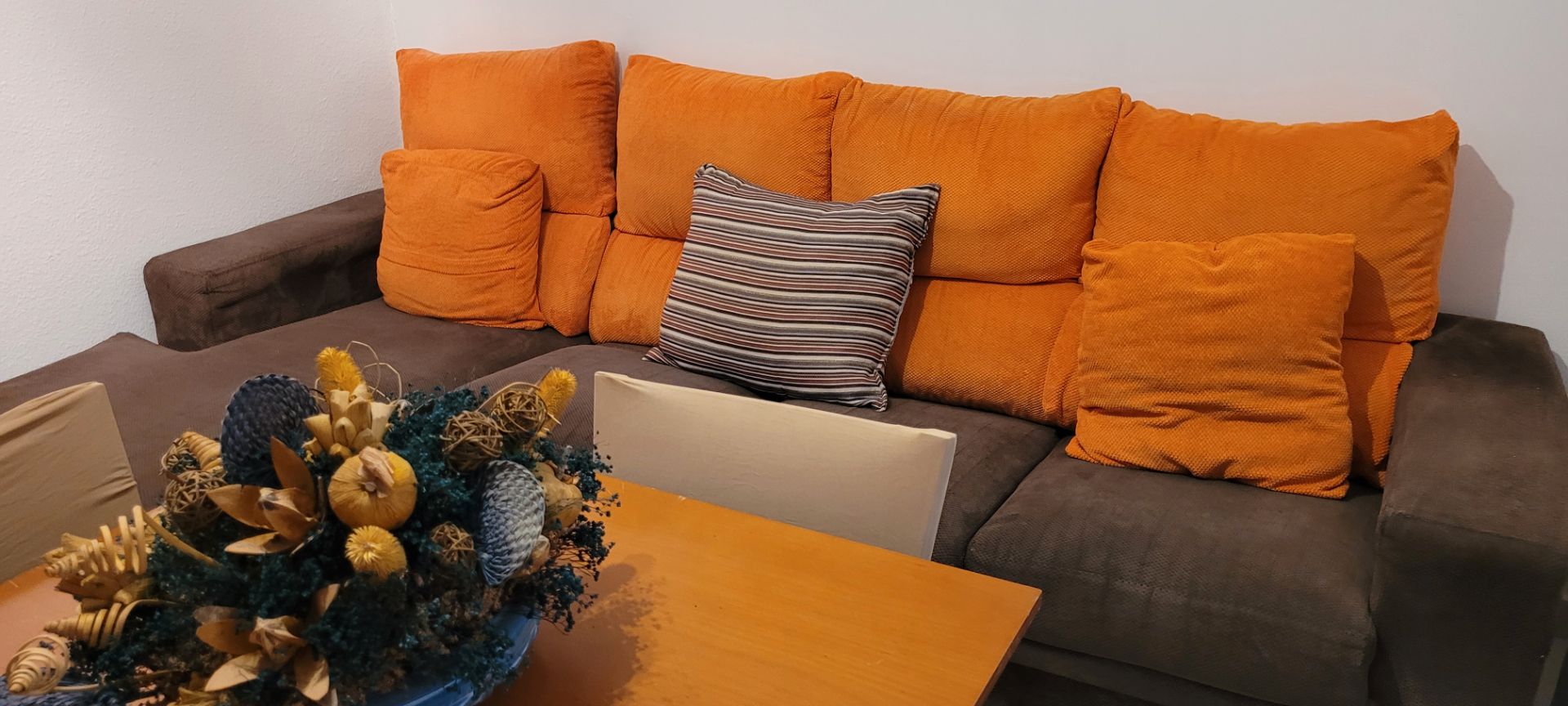 Sala de estar de Piso de alquiler en Cuenca Capital con Calefacción, Terraza y Amueblado