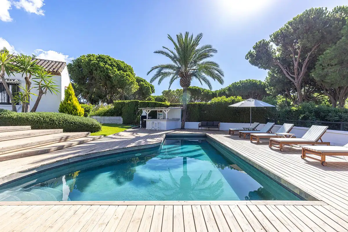 Piscina de Casa o xalet en venda en Marbella Centro