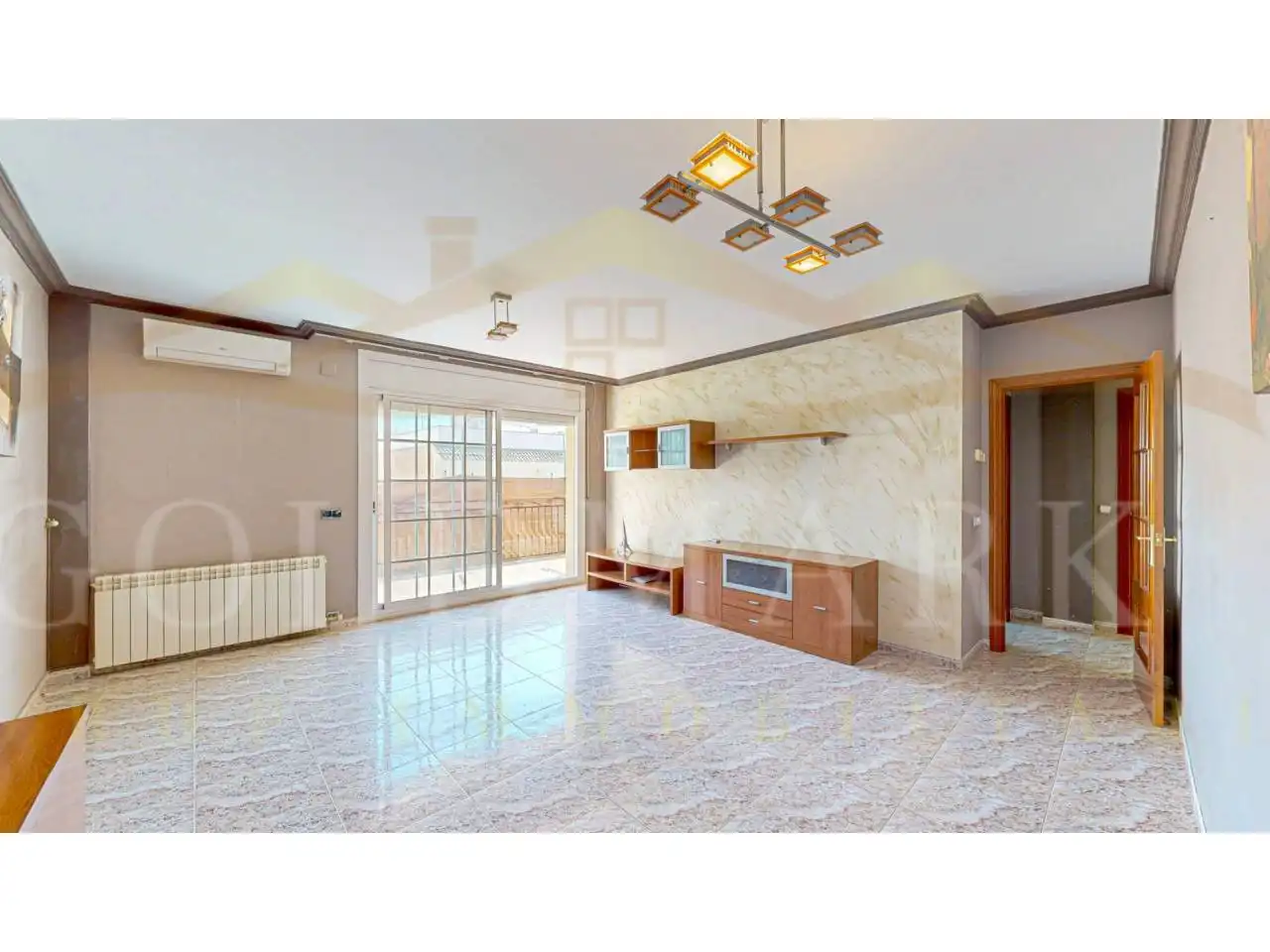 Living room of Flat for sale in Cubelles  with Air Conditioner, Heating and Terrace