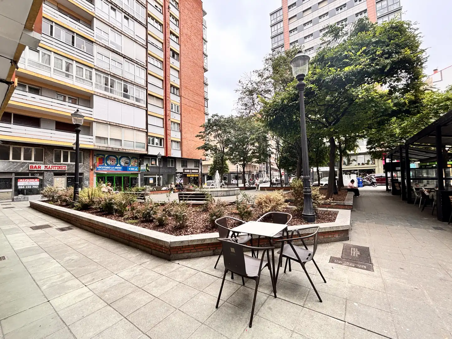 Terrassa de Garatge de lloguer en Gijón 