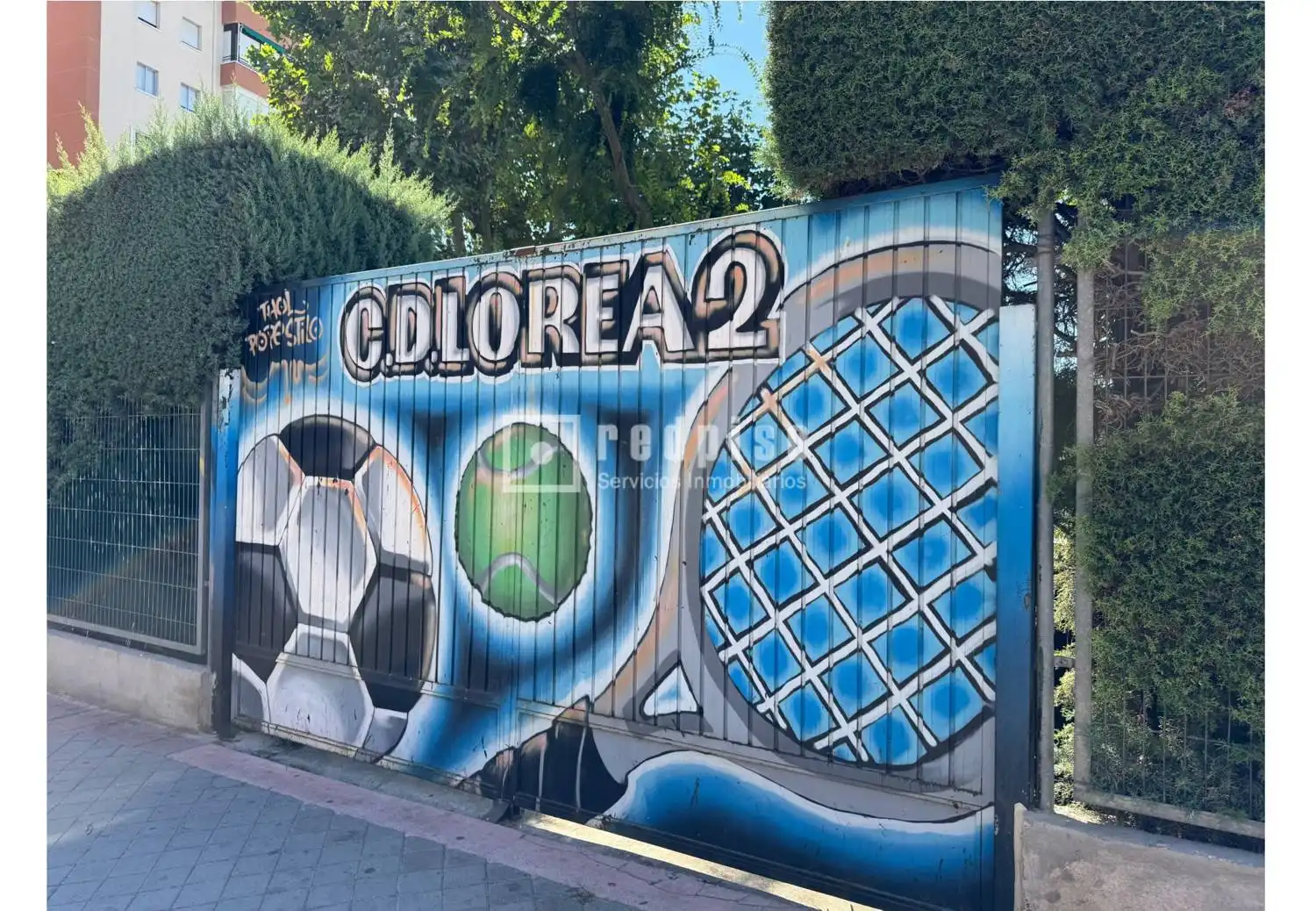 Vista exterior de Piso en venta en Fuenlabrada con Aire acondicionado, Calefacción y Jardín privado