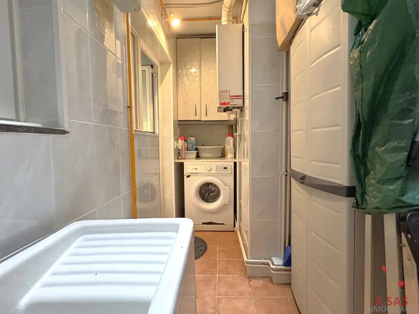 Bathroom of Flat for sale in Esplugues de Llobregat  with Heating, Furnished and Oven