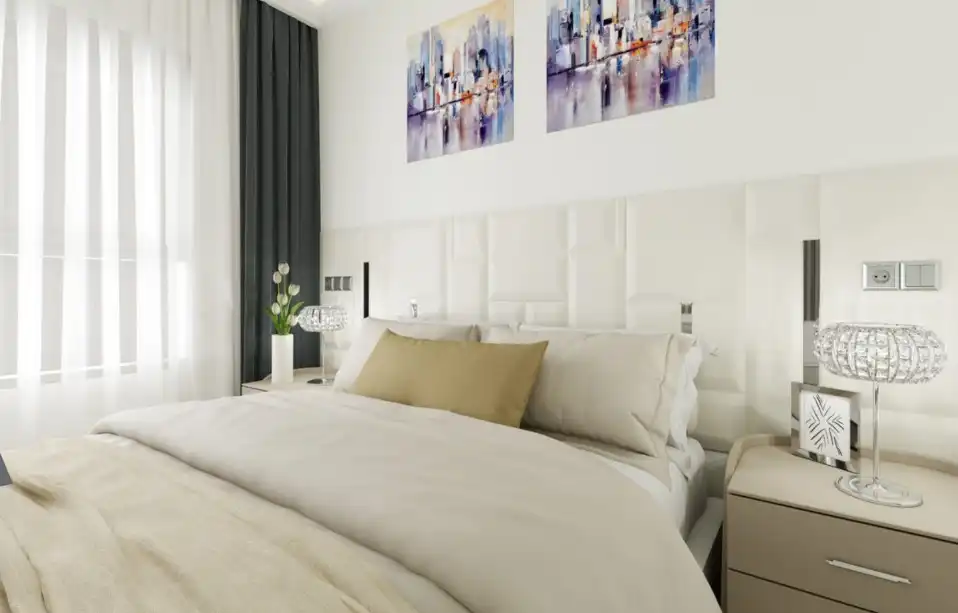 Schlafzimmer von Wohnung zum Verkauf in Castellón de la Plana / Castelló de la Plana mit Klimaanlage, Heizung und Abstellraum