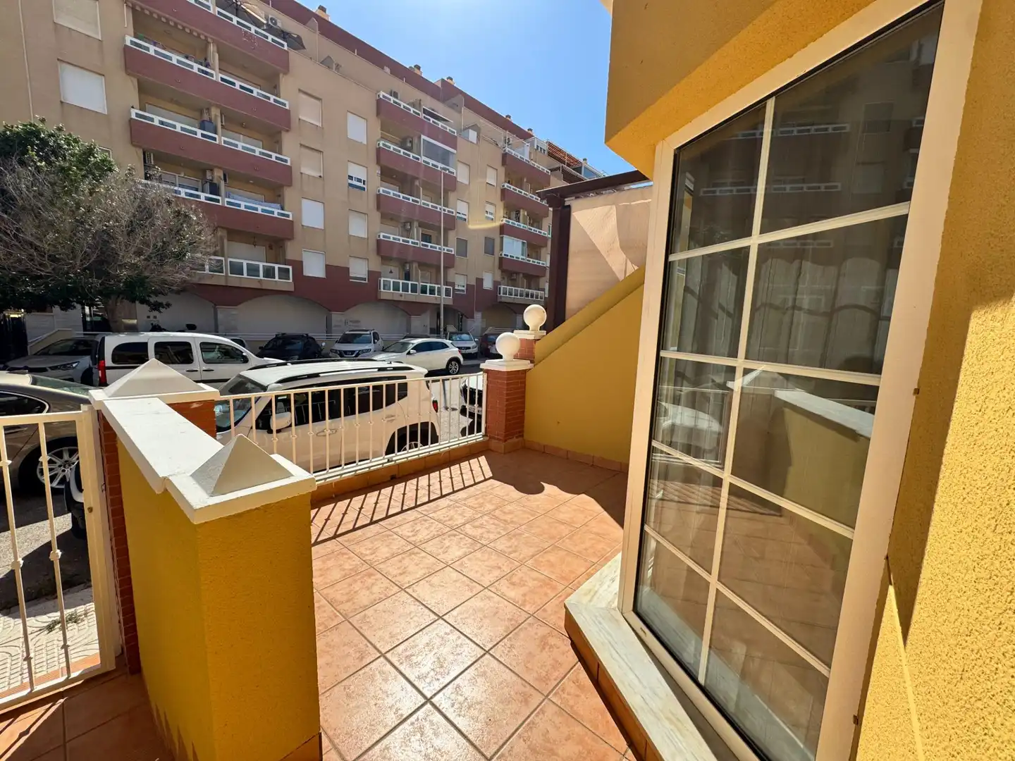 Terrassa de Casa adosada de lloguer en Roquetas de Mar