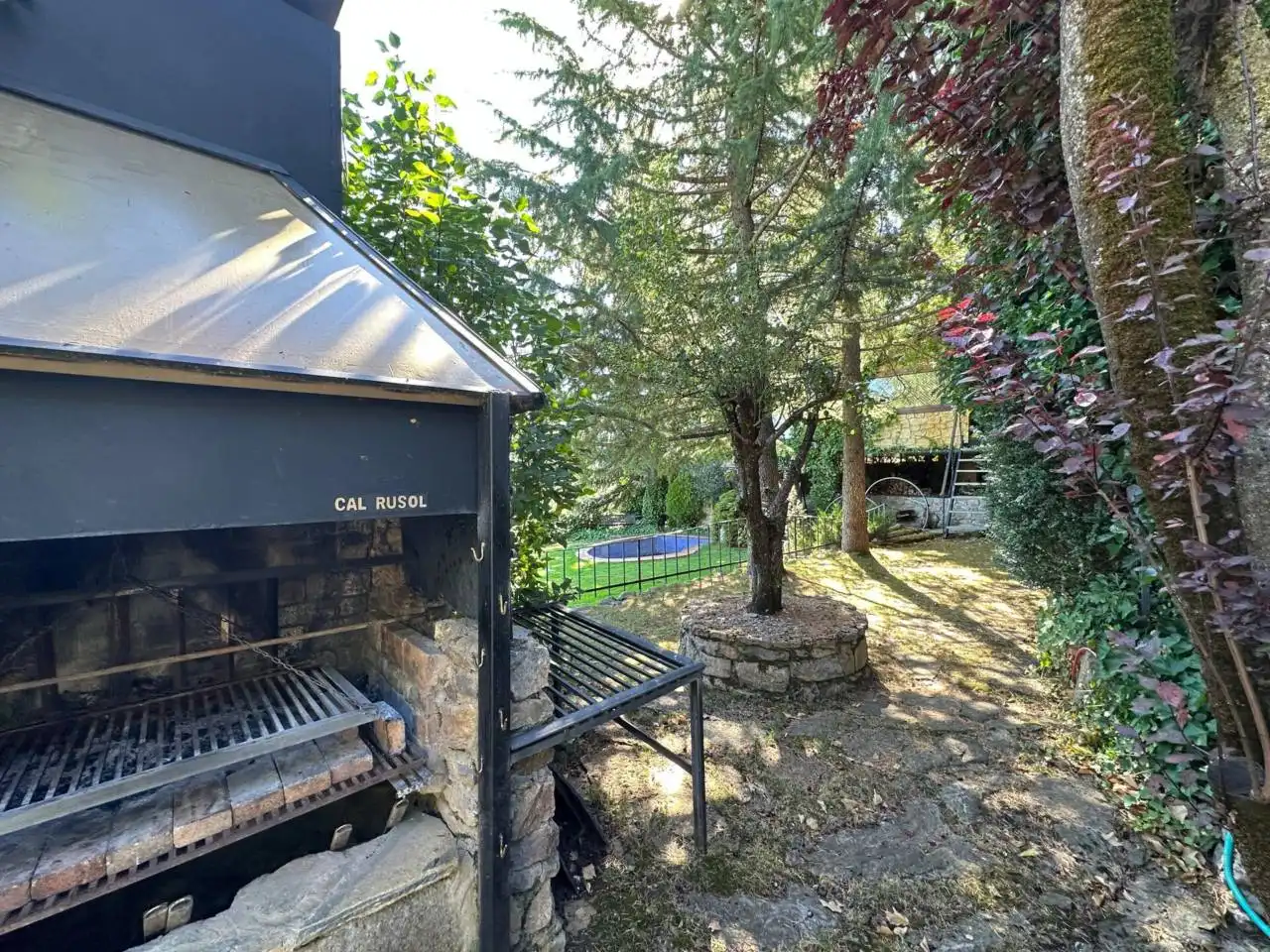 Garden of Houses for sale in Montellà i Martinet  with Heating, Private garden and Parquet flooring
