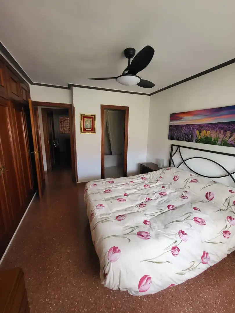Bedroom of Flat for sale in Zaragoza  with Heating, Terrace and Storage room