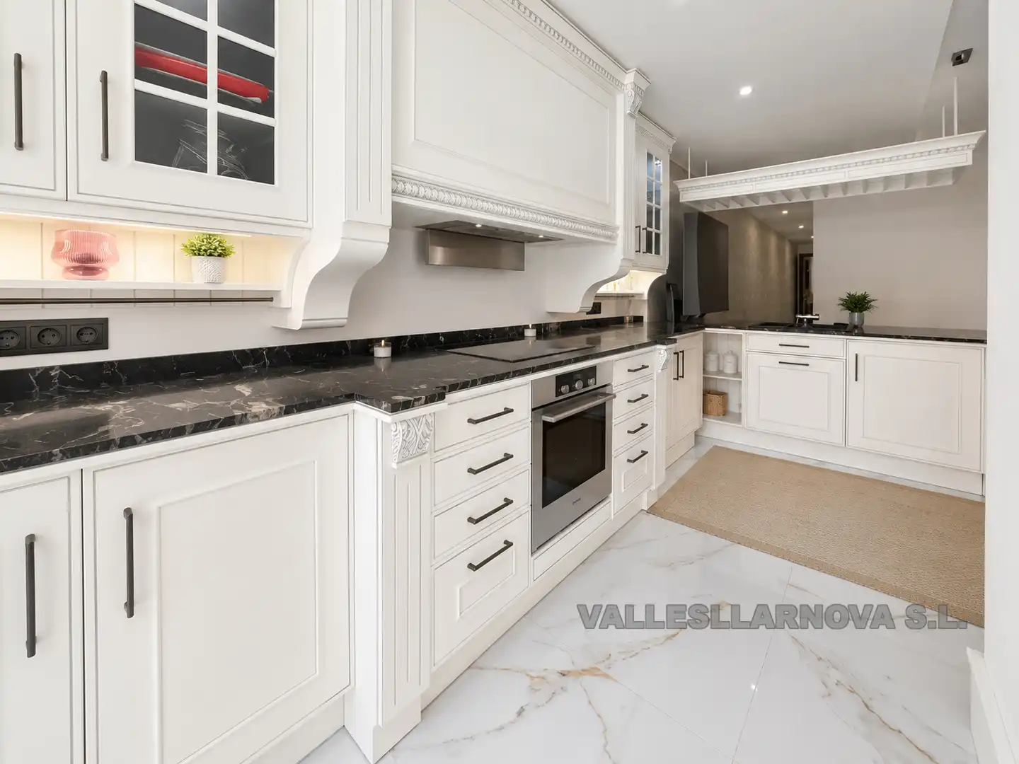 Cuina de Pis en venda en Mollet del Vallès amb Aire condicionat, Parquet i Balcó