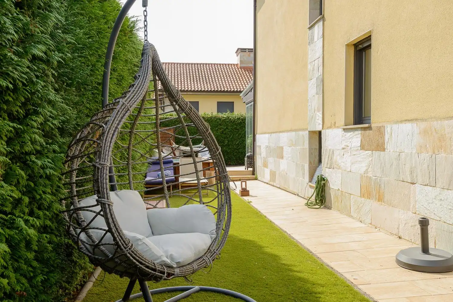 Terrassa de Casa adosada en venda en Siero amb Calefacció, Jardí privat i Traster